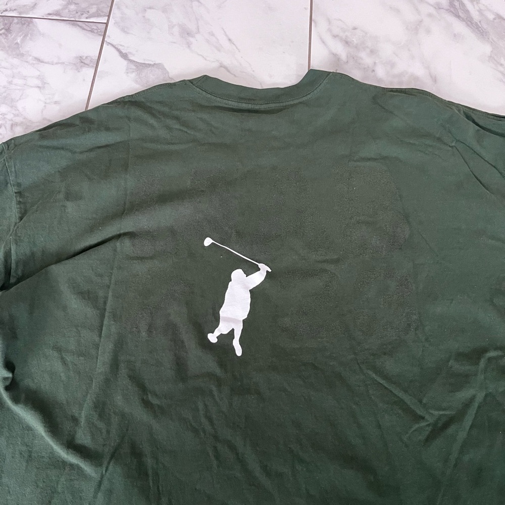 Drake ‘I Like What Drake Likes’ OVO It’s All A Blur Tour Green Baggy Shirt TEE - Picture 4 of 4